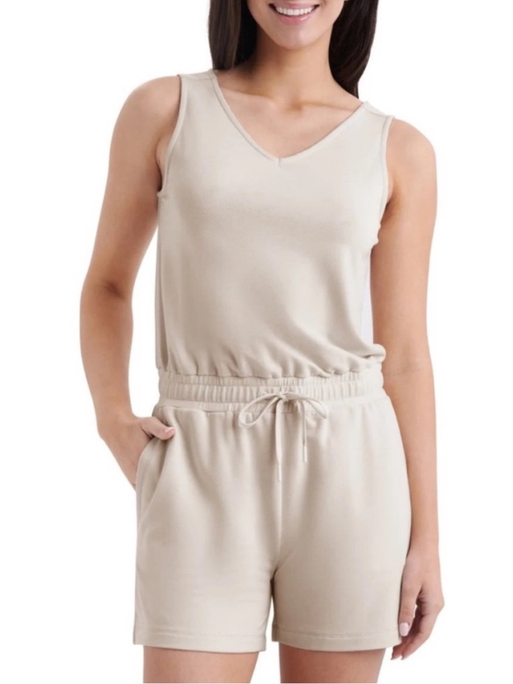 ☀️Lole Beach Romper Bone / Beige Medium